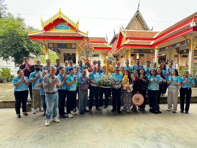 ถวายเทียนพรรษา ณ วัดบางคนทีใน